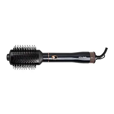 Nicky Clarke Frizz Control Large Barrelled Volumiser, Hot Air Styler, NHA047 - Black/Rose Gold