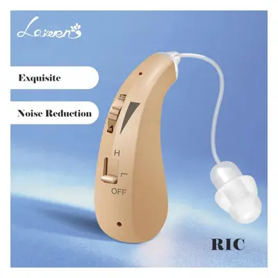 (wheat) Hearing Aids Amplifier Rechargeable Seniors Digital Lightweight Adult Wireless Noise Can