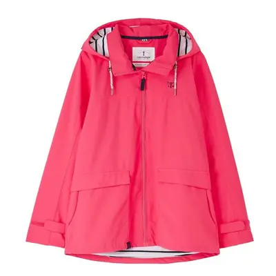 (8, New Raspberry) LightHouse Women's Beachcomber Waterproof Jacket - Ladies Windproof Spring Su