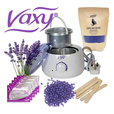 Wax Warmer, Hair Removal Waxing Kit, Electric Pot Heater Melts with Accessories. Painless Rapid 