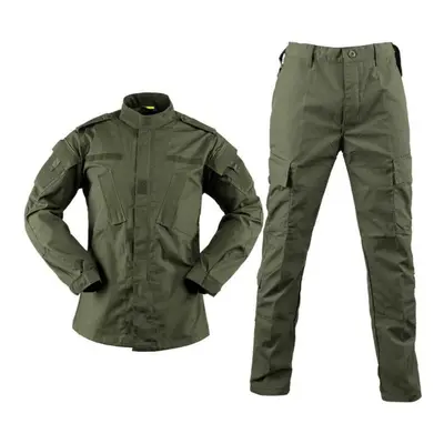 (army green, XL) Military Combat Suit Outdoor Mountaineering Army Fan Long Sleeve Tactical Train