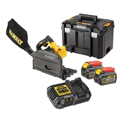 Dewalt DCS520T2 54v XR FLEXVOLT Cordless Plunge Saw 165mm - x 6.0ah Batteries