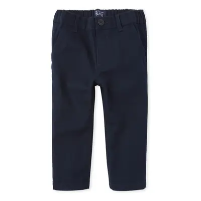 The Children's Place Baby Boys' and Toddler Stretch Chino Pants New Navy Single Months