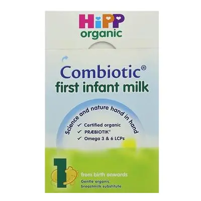 HiPP Organic Combiotic First Infant Milk From Birth Onwards (Case of x 800g boxes, total sachets