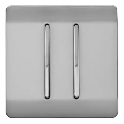 Trendi Artistic Modern Glossy Tactile Auto Retractive Door Bell Switch Stainless Steel