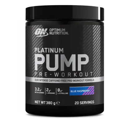 ON Platinum Pump Pre-Workout, Intense Caffeine-Free Pre-Workout Food Supplement with Fruitflow, 