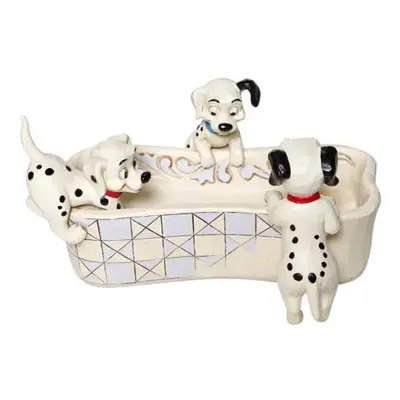 Disney Traditions Dalmatians 'Puppy Bowl' Figurine