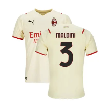 (3XL) AC Milan Away Shirt (MALDINI 3)