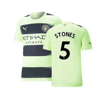 (XXL) Man City Third Shirt (STONES 5)