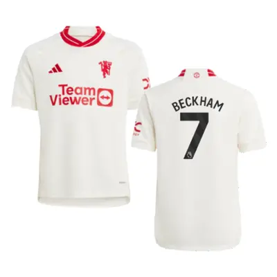 (LB) Man Utd Third Shirt (Kids) (Beckham 7)