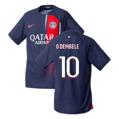 (M) PSG Home Match Authentic Shirt (O Dembele 10)