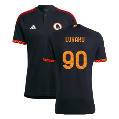 (XS) AS Roma Third Shirt (LUKAKU 90)