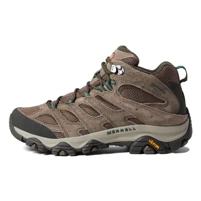 Merrell Mens Moab Mid Waterproof Hiking Boot, Boulder