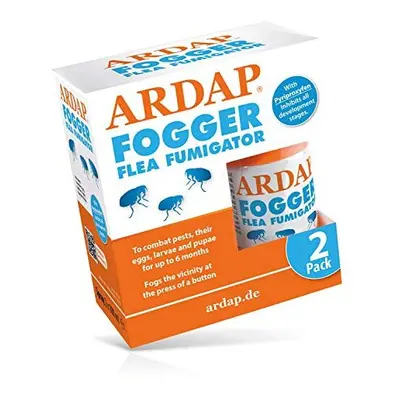 ARDAP Fogger Flea Fumigator x 100ml - Flea bombs for the home & animal environment - Flea fogger