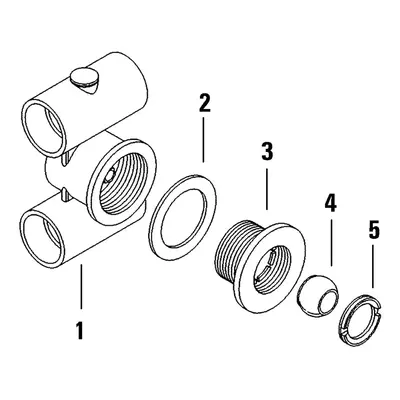 Certikin Jet Face (Wall Fitting) C/W Eyeball (HY4007F)