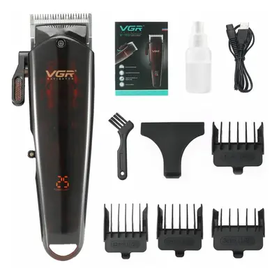 110v-220v Charged Adjustable Salon Professional Cordless Electric Men's Hair Clipper