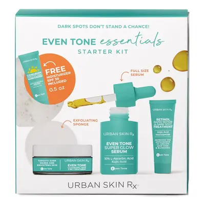 Urban Skin Rx Even Tone Essentials Starter Kit | Daily Regimen Include