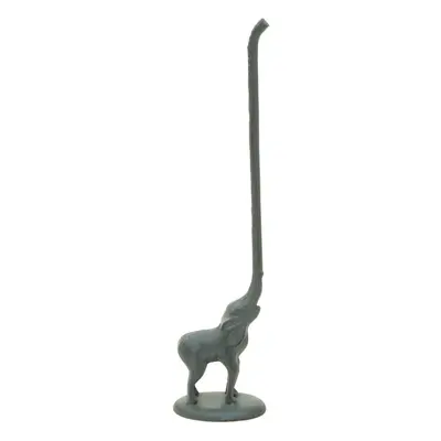 Premier Housewares Fauna Grey Elephant Toilet Roll Holder with tail