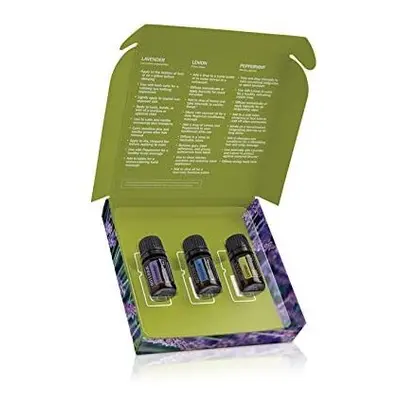 doTERRA Essential Oil Introductory Kit (Lavender, Lemon & Peppermint) 5ml - (NEW Look)