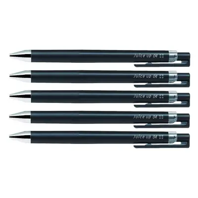 Pilot juice up Retractable Gel Ink Pen Ultra Fine Point 0.4mm Black Ink LJP-20S4 Value Set of