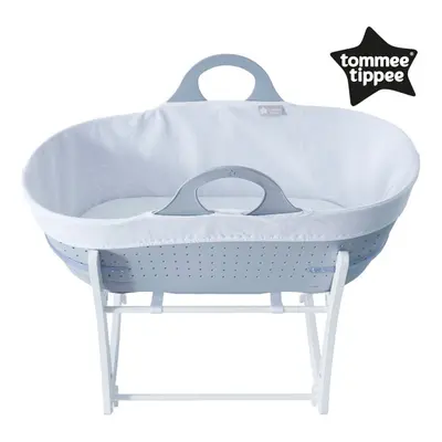 Tommee Tippee Baby Moses Basket Sleepee and Rocking Stand Grey