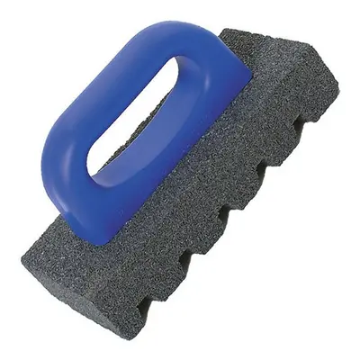 Marshalltown M840 Rub Brick 6" x 3" Square Grit Plastic Handle