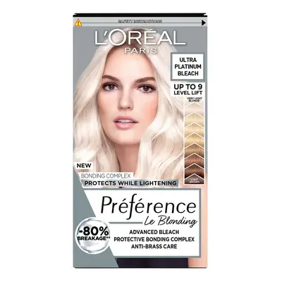 L'Oreal Preference Permanent Hair Dye, Extreme Platinum, application