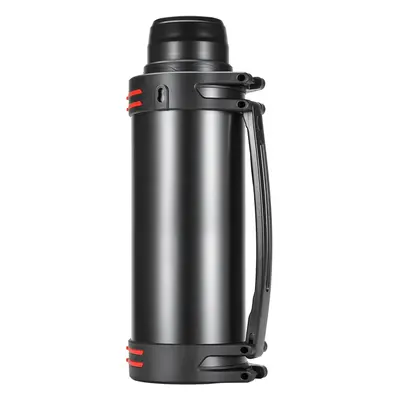 (6000 ml, Black) 6L Large Flask - Stainless Steel Insulated Flask Extra Large Vacuum Flask