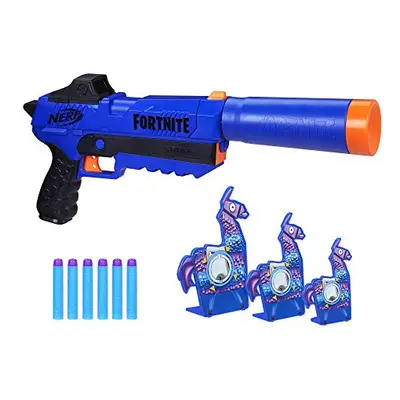 Fortnite SP-R and Llama Targets, Includes SP-R Blaster, Llama Targets and Official Nerf Elite Da