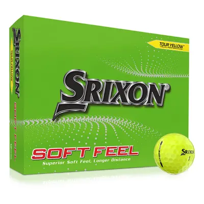 Srixon Soft Feel - Dozen Golf Balls - Distance and Low Compression Golf Balls - Golf Gifts and G