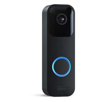 (Video Doorbell, Black) Blink Video Doorbell | Two-way audio, HD video, motion and chime app ale