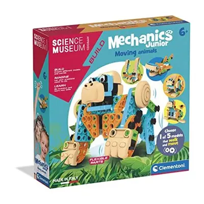 Clementoni, 61735, Maker's Lab, Moving Animals, Made In Italy, Building Set For Kids From Years 