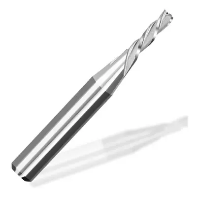 1pc 1/4 Shank Milling Cutter Flute Down Cut End Mill Carbide Tool Cutting Dia 1/8 CNC Router Bit