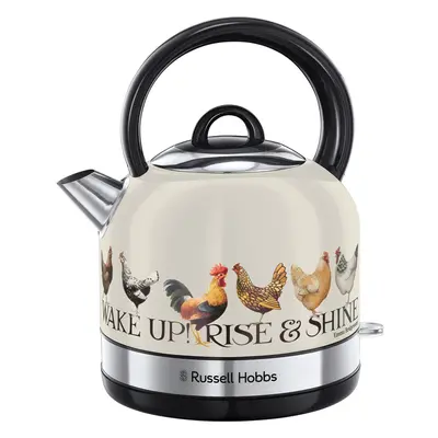 Russell Hobbs Emma Bridgewater Rise & Shine Design Kettle - Cream