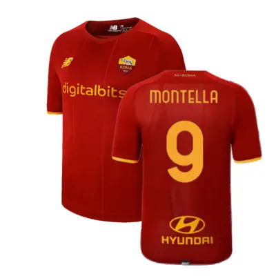 (XL) AS Roma Home Shirt (MONTELLA 9)