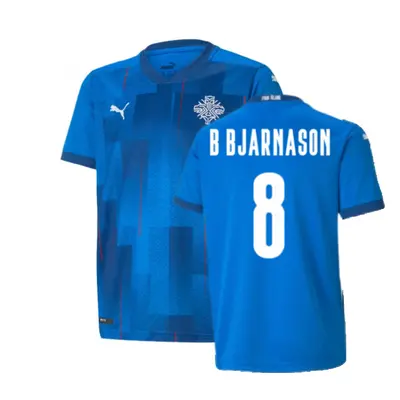 (XXL) Iceland Home Shirt (B Bjarnason 8)