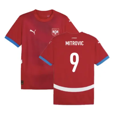 (S) Serbia Home Shirt (Mitrovic 9)