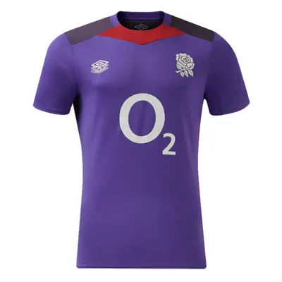 (XL) England Rugby Gym Tee (Violet)