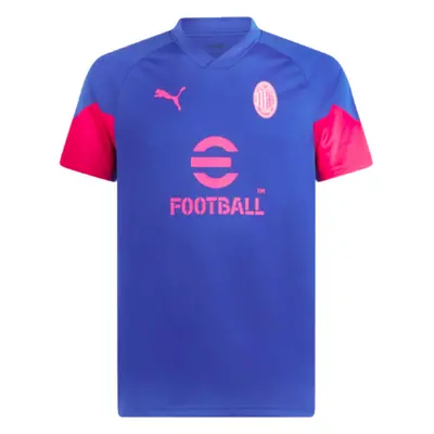 (XL) AC Milan Training Jersey (Royal Sapphire)