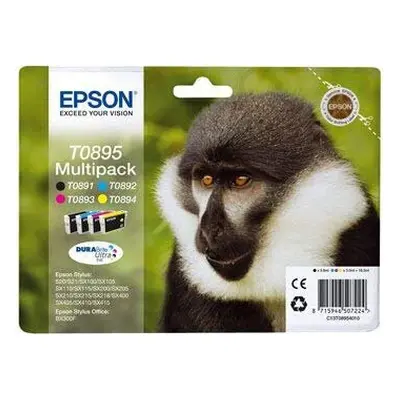 U0895 Epson Original T0895 Monkey Multipack PRT