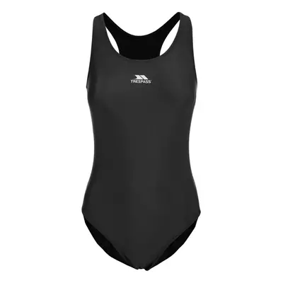 (10, Black) Trespass Womens Swimming Costume Adlington