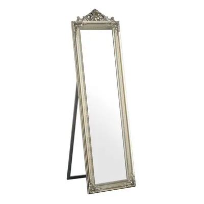 Premier Housewares Boudoir Silver Floorstanding Mirror