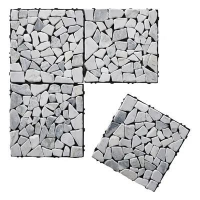 (#1) Pcs Interlocking Stone Deck Tiles