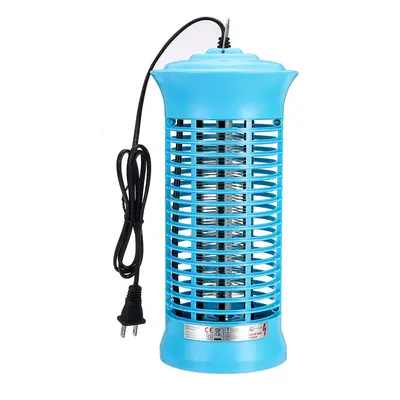 (Skyblue, EU Plug) Electronic Mosquito Killer Lamps LED Socket Electric Mosquito Dispeller Fly B