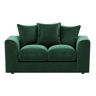 (Green, Seater) Brooklyn Plush Velvet Fibre & Seater Sofa Set