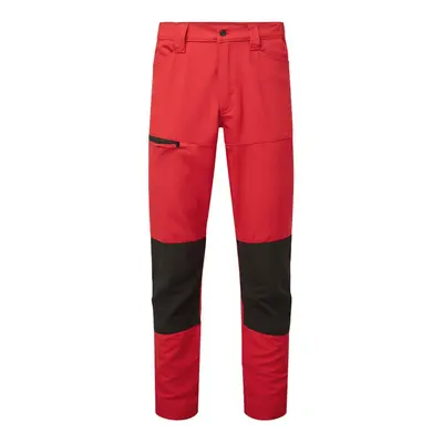 (44R, Deep Red) Portwest Mens WX2 Stretch Work Trousers