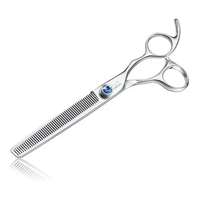 7" Teeth Thinning Dog Grooming Scissor Ergonomic Pet Grooming Thinning Shears Blender Dog Cat Tr