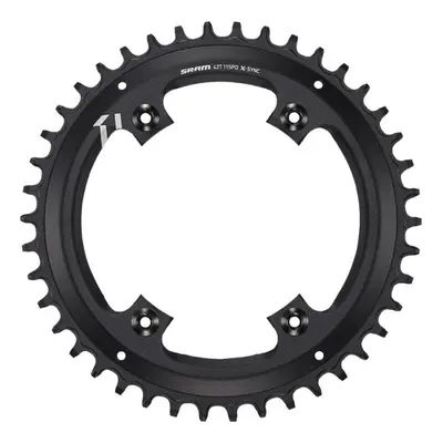 (42T, Black) SRAM Chain Ring X-Sync Speed Apex1 Asy MMetric BCD Alumblack BB30 Or GXP