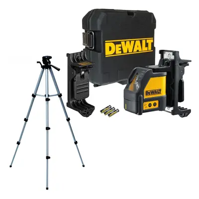 Dewalt DW088K Self Levelling Cross Line Laser Level Bracket Case + Bag + Tripod