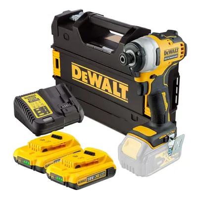 Dewalt DCF809D2 18v XR Brushless Impact Driver - 2x2.0ah Batteries Charger Tstak